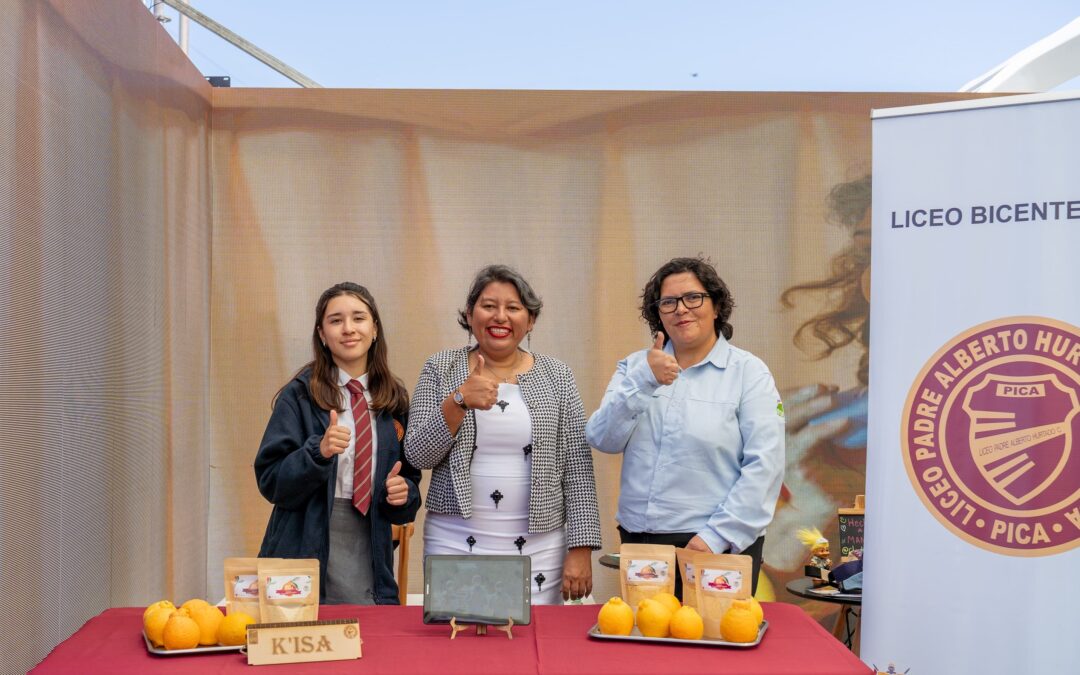 Estudiantes de liceos Bicentenario de Alto Hospicio y Pica presentaron iniciativas de innovación en “Circular Fest”