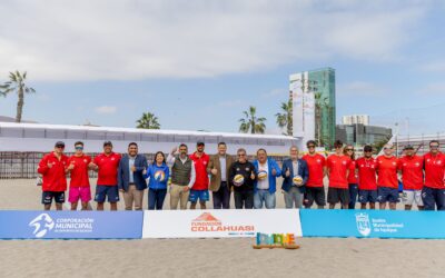 Arena Cavancha de Iquique será sede por primera vez de una Final Olímpica Masculina Continental de Voleibol Playa