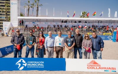 Gran debut de las duplas chilenas de voleibol playa en la Copa Continental en Iquique