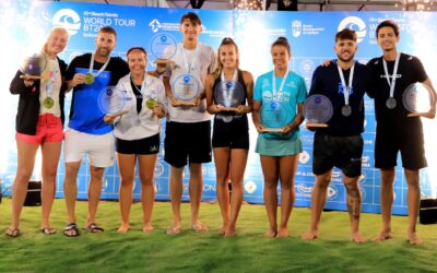 Campeonato mundial de tenis playa BT200 se despidió de Iquique conamplio marco de público en cada jornada