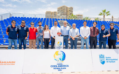 Copa América Fútbol Playa 2025 se disputará por primera vez en Iquique