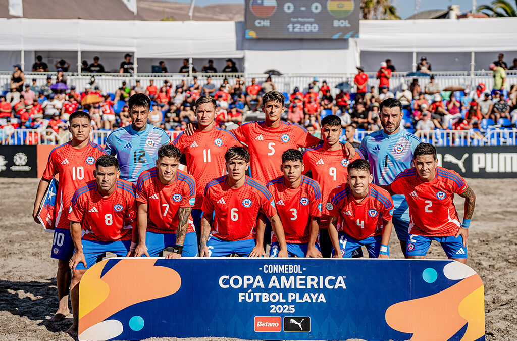 Chile, Brasil, Uruguay y Venezuela triunfan en jornada inaugural de Copa América Fútbol Playa 2025 en Iquique