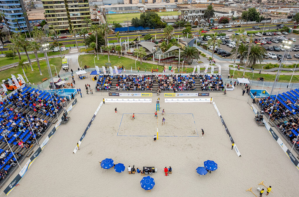 Brasil campeón y Chile logra el bronce en Final Circuito Sudamericano deVoleibol Playa en Arena Cavancha