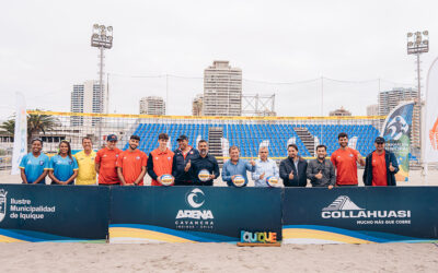 Arena Cavancha de Iquique recibe Final Sudamericana de Voleibol Playa